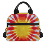 Circle Tie Dye Print Insulated Lunch Bag