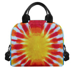 Circle Tie Dye Print Insulated Lunch Bag