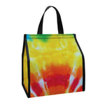 Circle Tie Dye Print Insulated Lunch Tote
