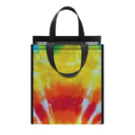 Circle Tie Dye Print Insulated Lunch Tote