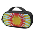 Circle Tie Dye Print Portable Cooler Travel Case