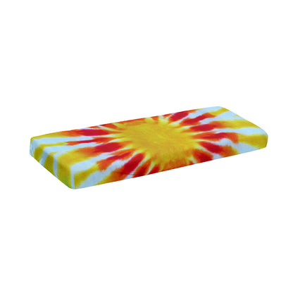 Circle Tie Dye Print Piano Keyboard Cover