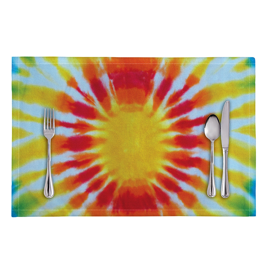 Circle Tie Dye Print Placemat