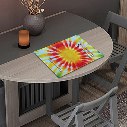 Circle Tie Dye Print Placemat