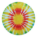 Circle Tie Dye Print Round Blanket