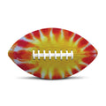 Circle Tie Dye Print Rugby Ball
