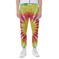 Circle Tie Dye Print Joggers