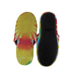 Circle Tie Dye Print Slippers