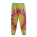 Circle Tie Dye Print Sweatpants