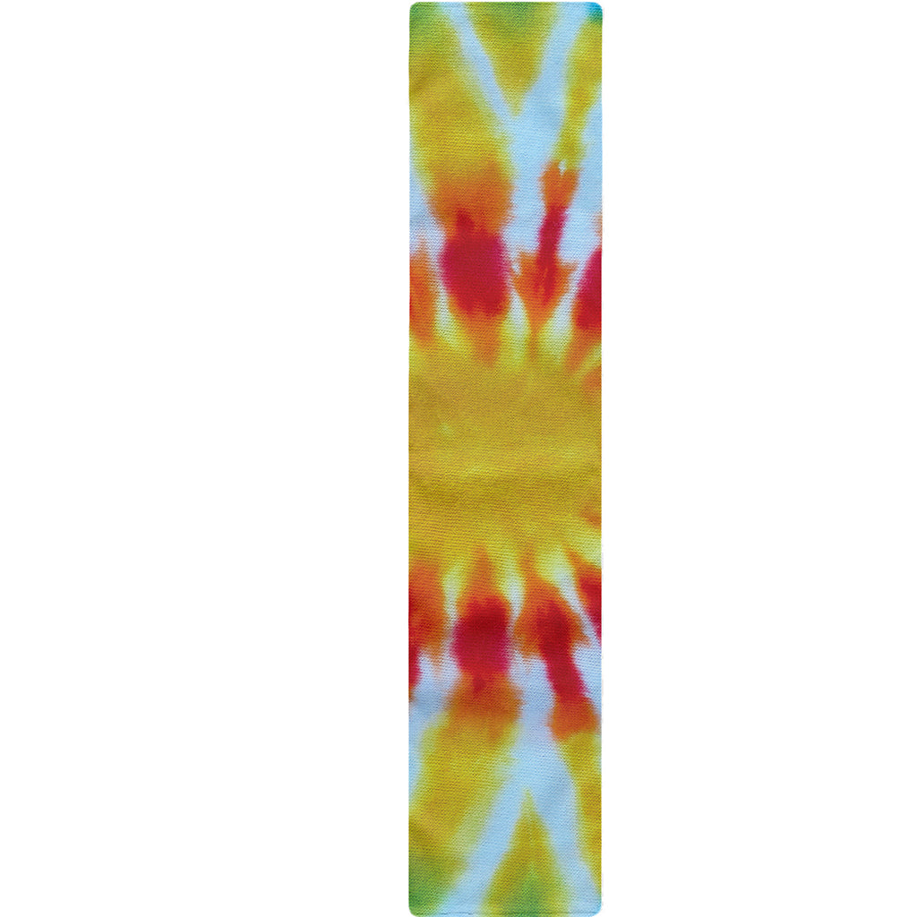 Circle Tie Dye Print Table Runner