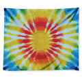 Circle Tie Dye Print Tapestry