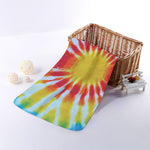 Circle Tie Dye Print Towel