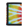 Circle Tie Dye Print Trifold Wallet