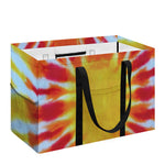 Circle Tie Dye Print Utility Tote Bag