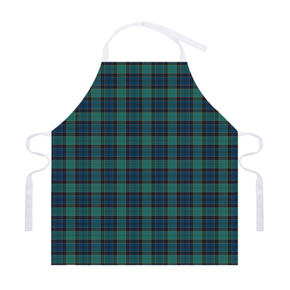 Clan Campbell Tartan Pattern Print Adjustable Apron