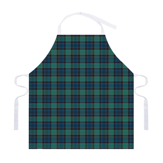 Clan Campbell Tartan Pattern Print Adjustable Apron