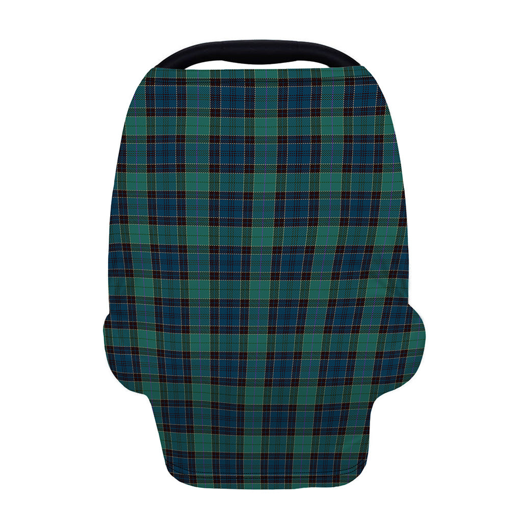 Clan Campbell Tartan Pattern Print Baby Seat Cover