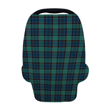 Clan Campbell Tartan Pattern Print Baby Seat Cover
