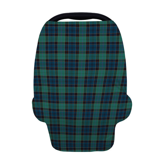 Clan Campbell Tartan Pattern Print Baby Seat Cover