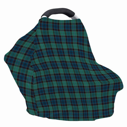 Clan Campbell Tartan Pattern Print Baby Seat Cover