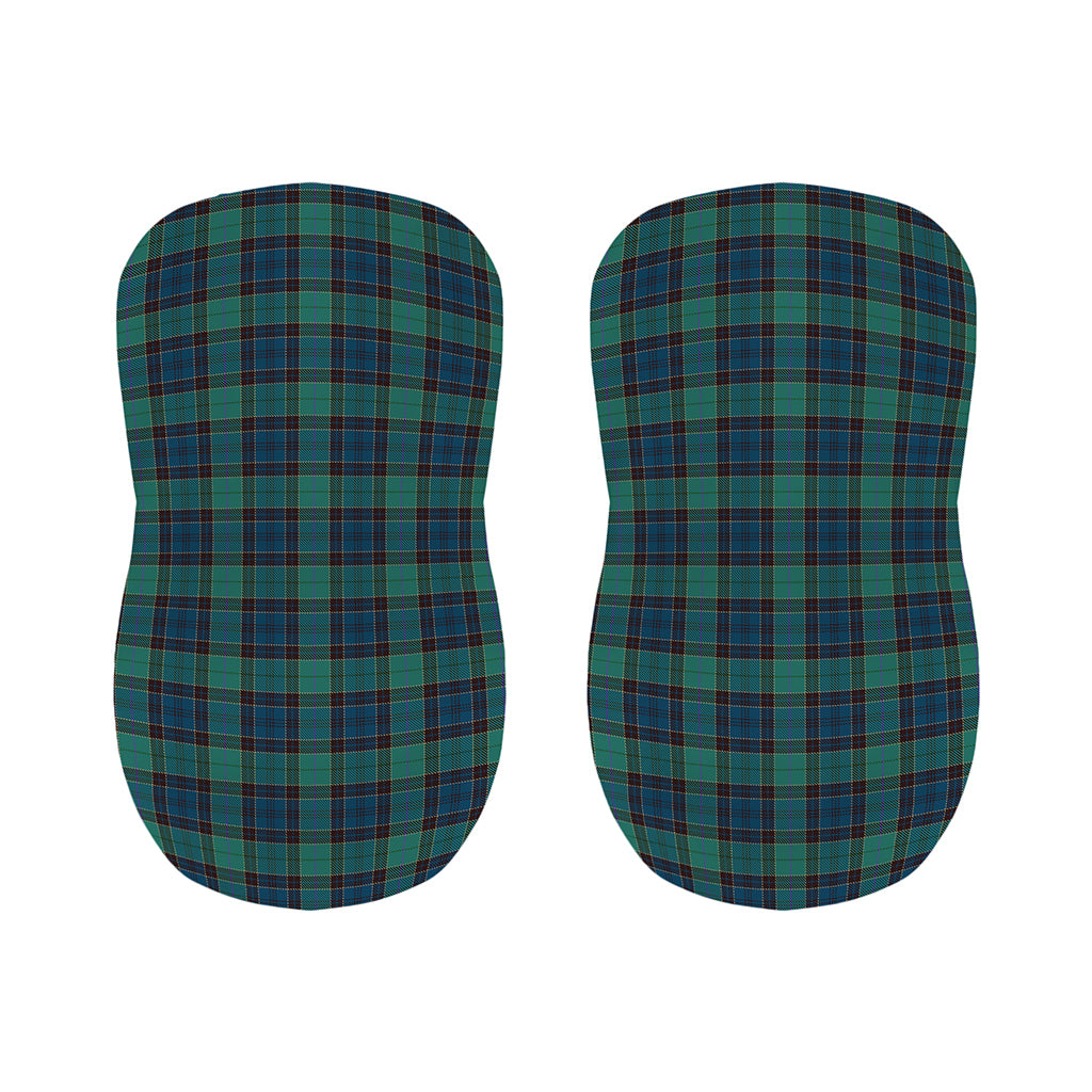 Clan Campbell Tartan Pattern Print Bar Stool Covers