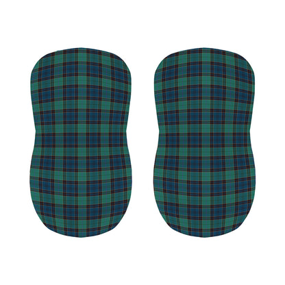 Clan Campbell Tartan Pattern Print Bar Stool Covers