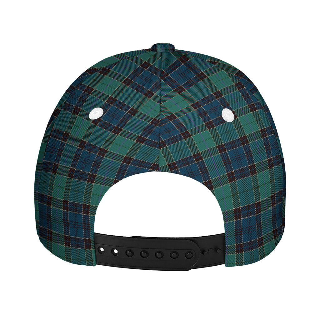 Clan Campbell Tartan Pattern Print Baseball Cap