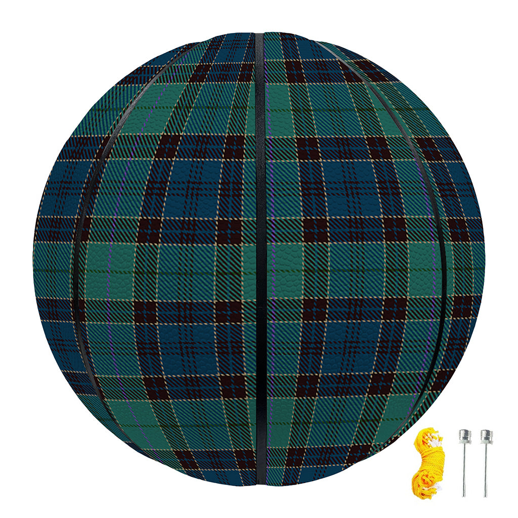 Clan Campbell Tartan Pattern Print Basketball