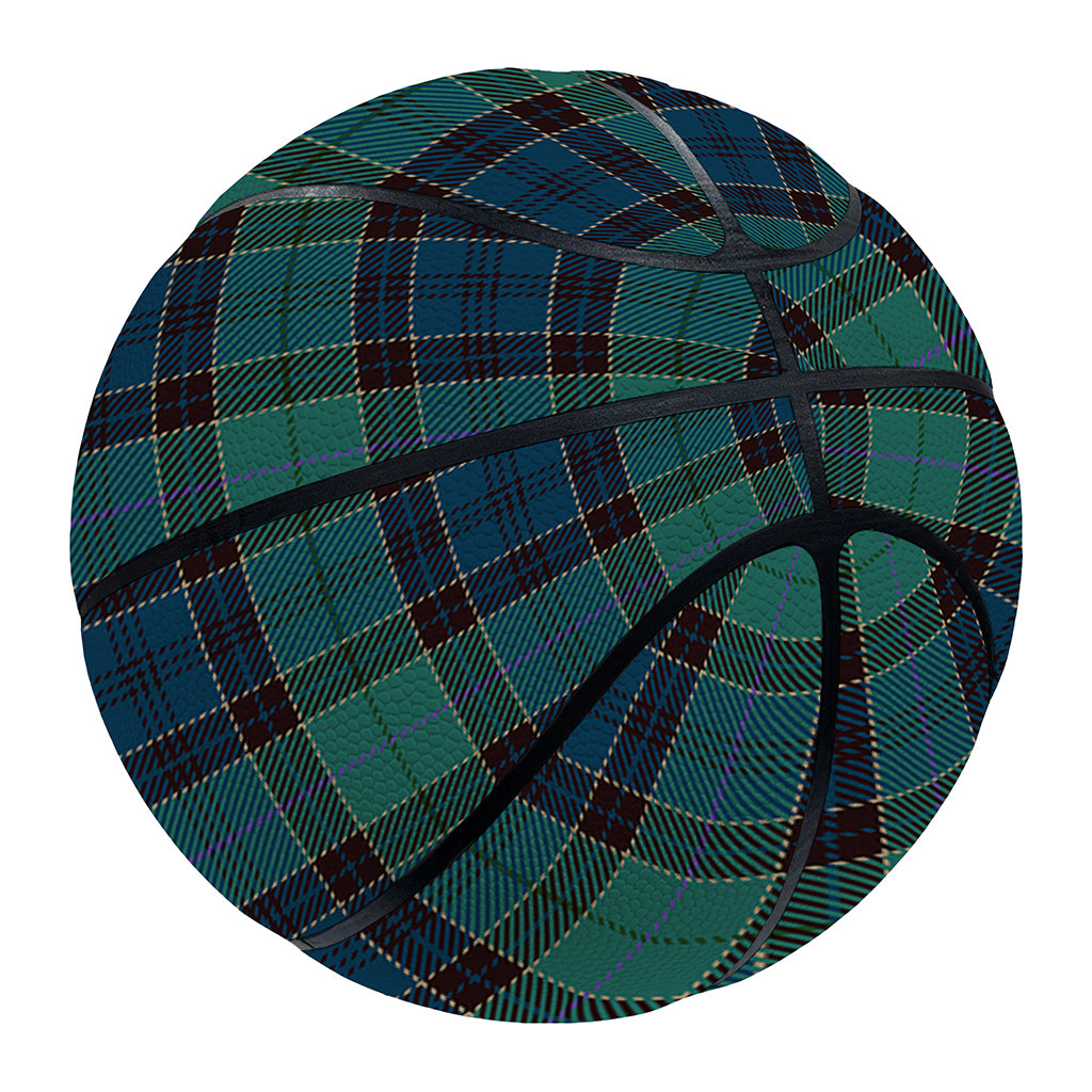 Clan Campbell Tartan Pattern Print Basketball