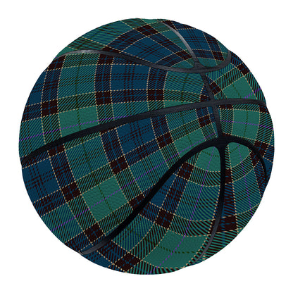 Clan Campbell Tartan Pattern Print Basketball