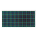 Clan Campbell Tartan Pattern Print Beach Towel