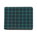 Clan Campbell Tartan Pattern Print Bifold Wallet