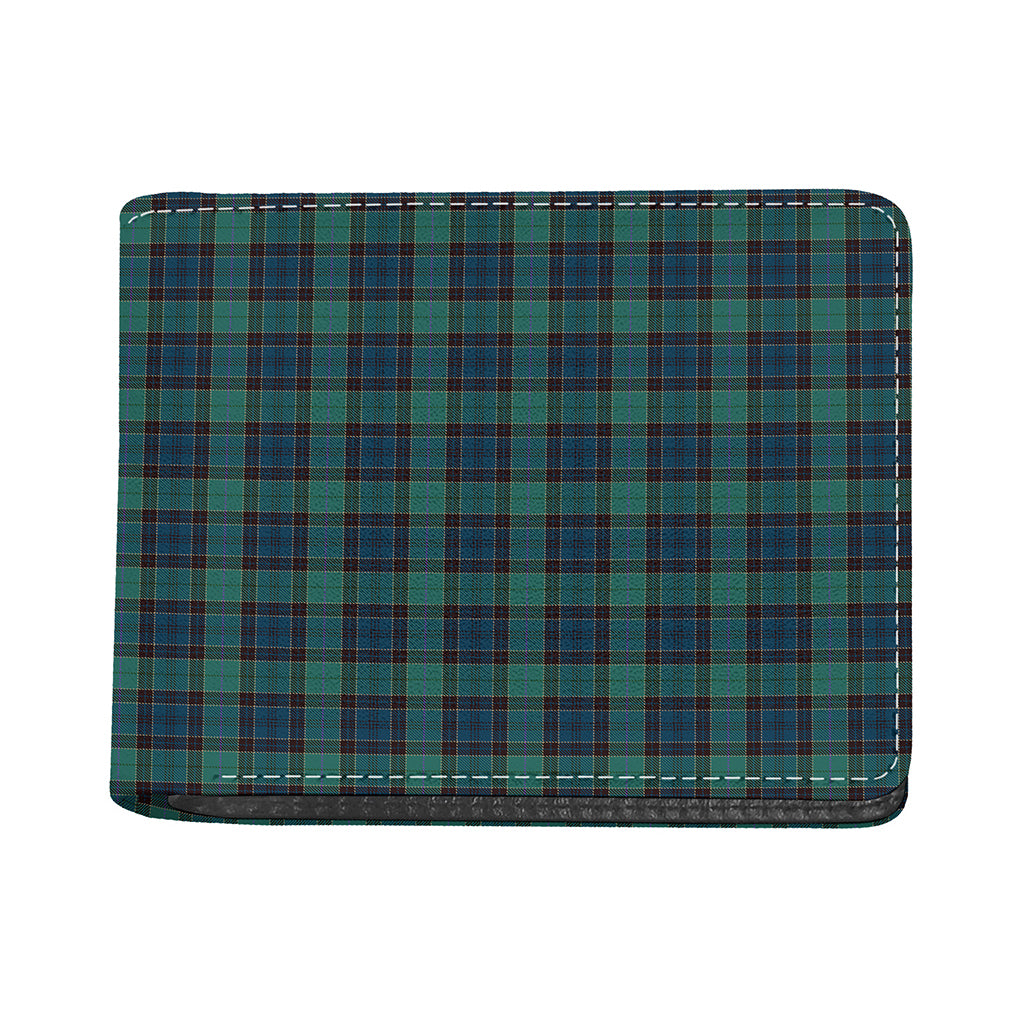 Clan Campbell Tartan Pattern Print Bifold Wallet