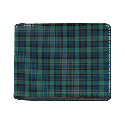 Clan Campbell Tartan Pattern Print Bifold Wallet