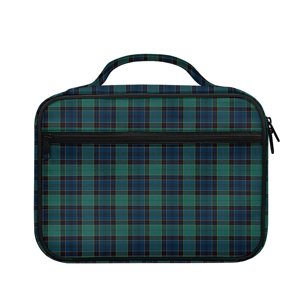 Clan Campbell Tartan Pattern Print Briefcase Bible Bag