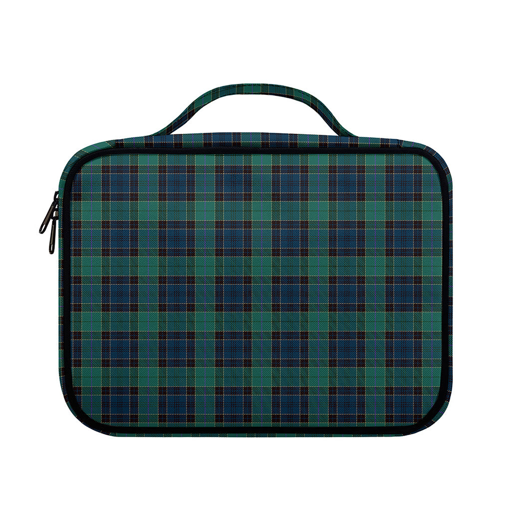 Clan Campbell Tartan Pattern Print Briefcase Bible Bag