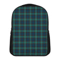 Clan Campbell Tartan Pattern Print Casual Backpack