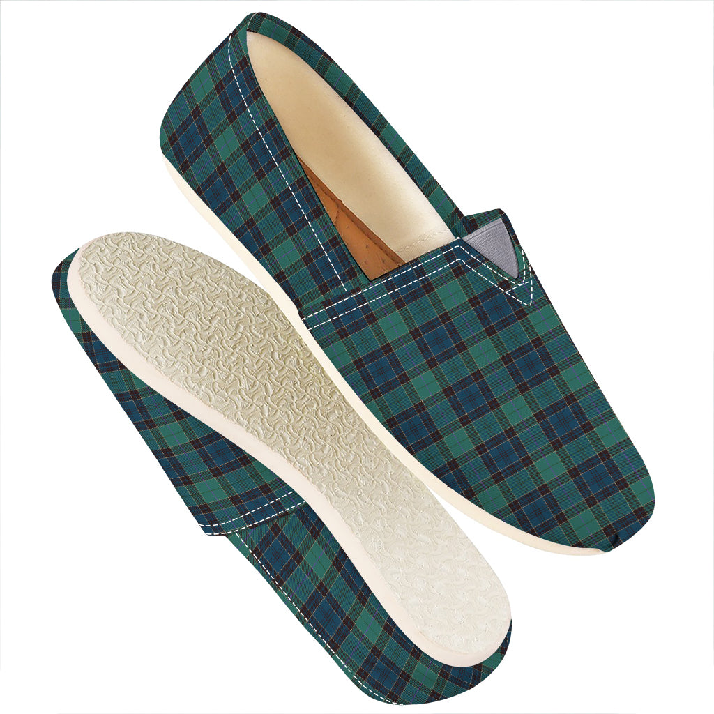 Clan Campbell Tartan Pattern Print Casual Shoes