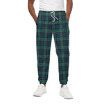 Clan Campbell Tartan Pattern Print Cotton Pants