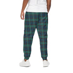 Clan Campbell Tartan Pattern Print Cotton Pants