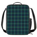 Clan Campbell Tartan Pattern Print Crossbody Lunch Bag