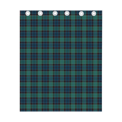 Clan Campbell Tartan Pattern Print Curtain