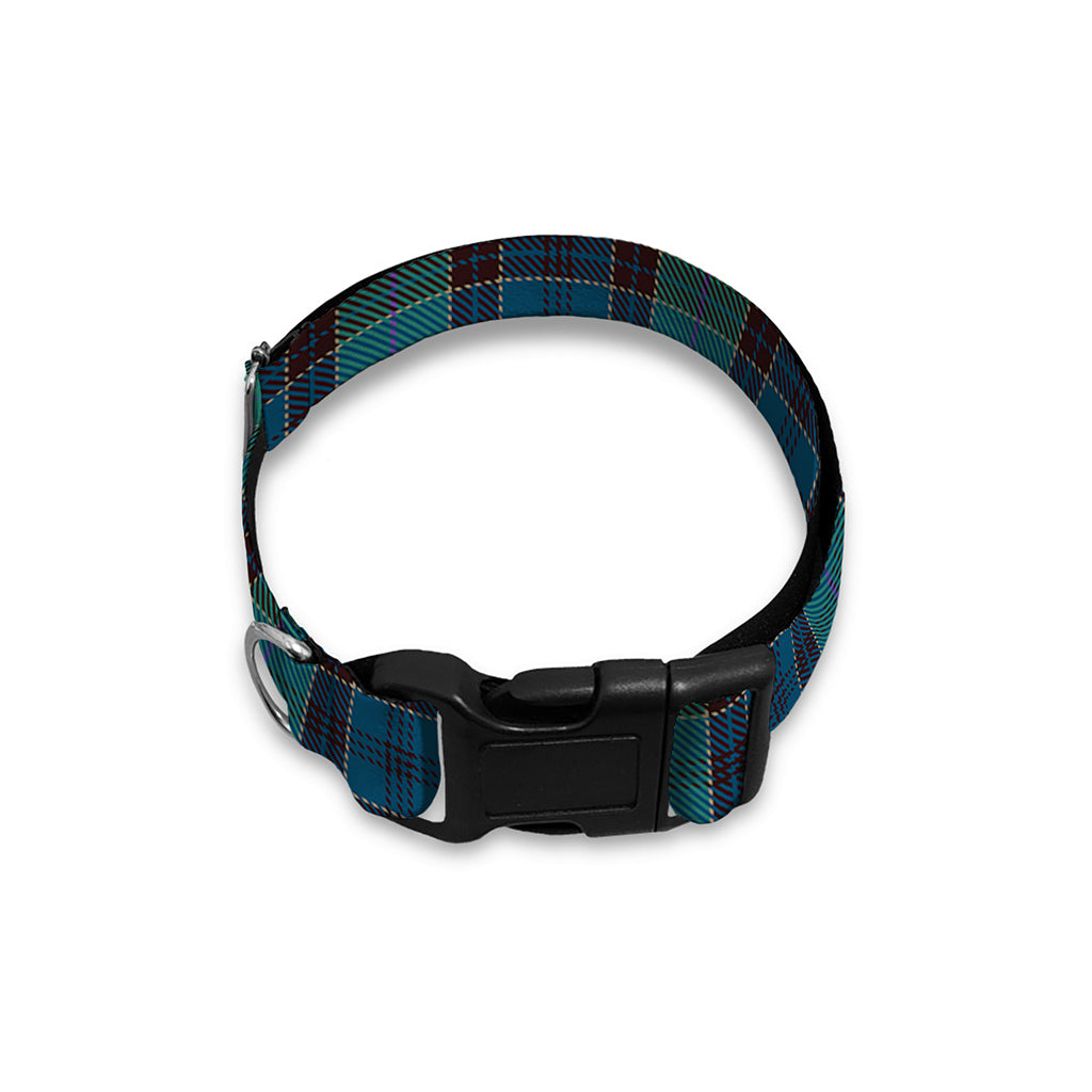 Clan Campbell Tartan Pattern Print Dog Collar