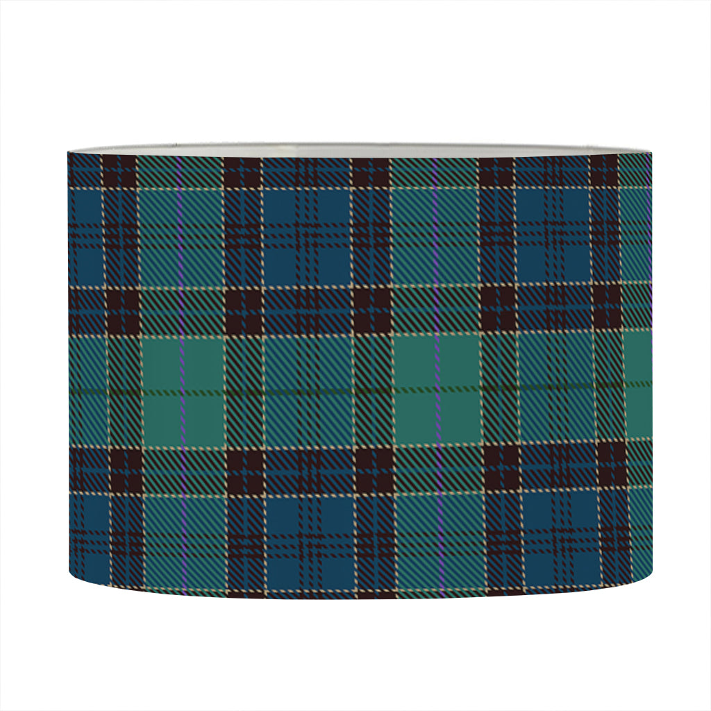 Clan Campbell Tartan Pattern Print Drum Lamp Shade