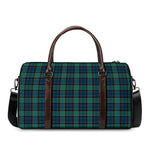 Clan Campbell Tartan Pattern Print Duffle Bag