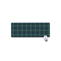 Clan Campbell Tartan Pattern Print Extended Mouse Pad