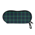 Clan Campbell Tartan Pattern Print Glasses Case