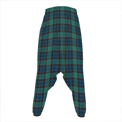 Clan Campbell Tartan Pattern Print Hammer Pants