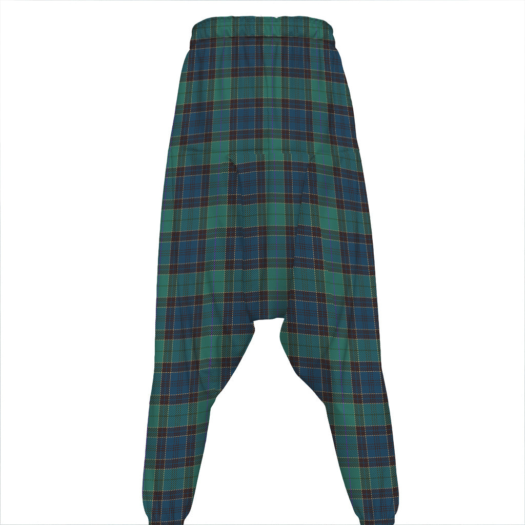 Clan Campbell Tartan Pattern Print Hammer Pants