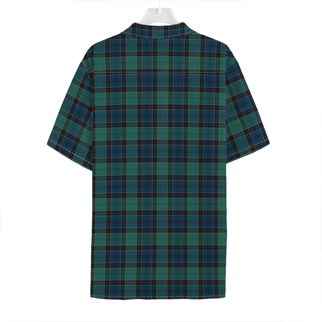Clan Campbell Tartan Pattern Print Hawaiian Shirt